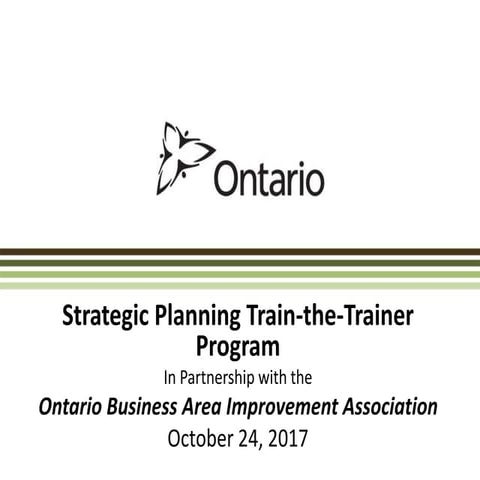 Obiaa 2017 BIA Strategic Planning TTT Lunch&Learn
