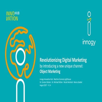 Revolutionizing Digital Marketing: Object marketing | PPTX