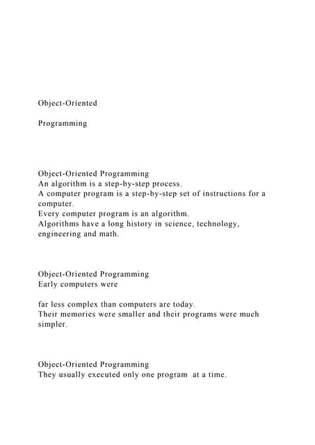 Object-OrientedProgrammingObject-Oriented Pr.docx