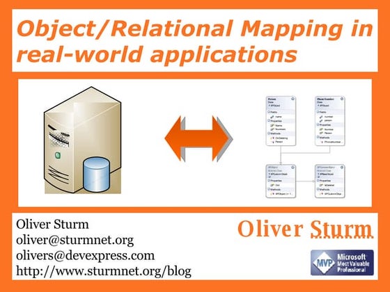 Software Paradigms | ODP | Databases | Computer Software and Applications