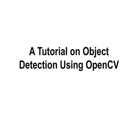 objectdetect_tutorial.ppt