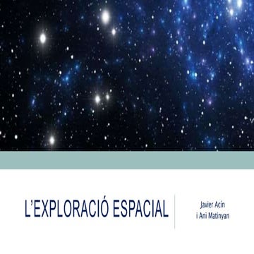 Objectes a l’univers