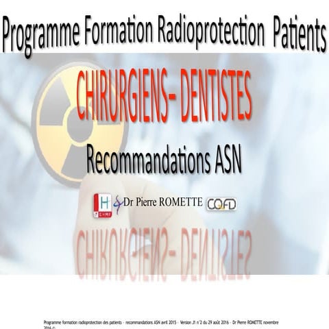 Reconnaître les composants des risques inhérents aux rayonnements ionisants