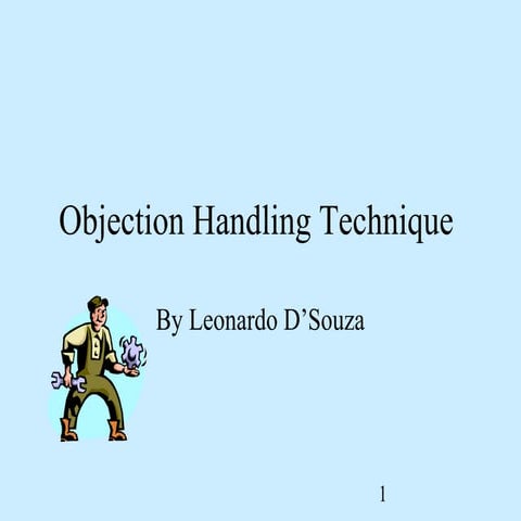 Objection handling   leo