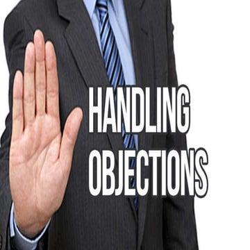 Objection handling 2020