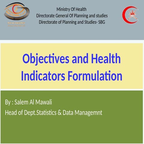 Objectives and indicators at health care 2023.pptx