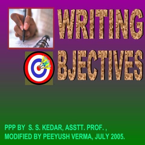Educational Objectives