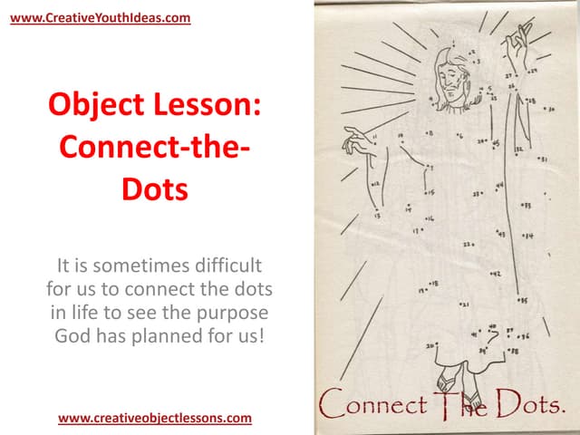 Object Lesson: Connect-the-Dots