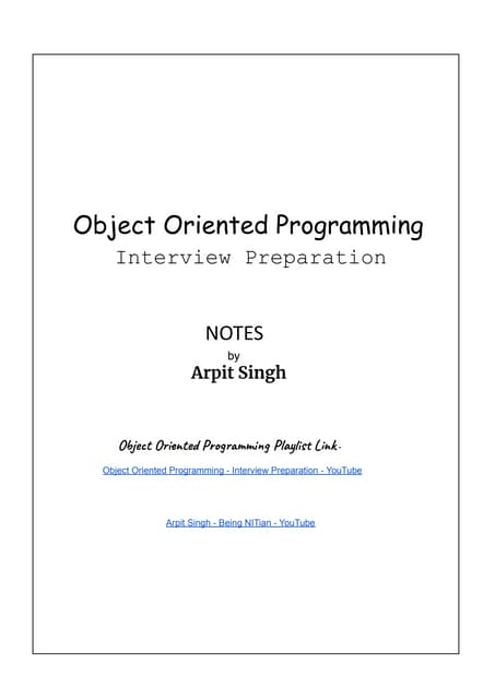 Object Oriented Programming Notes.pdf