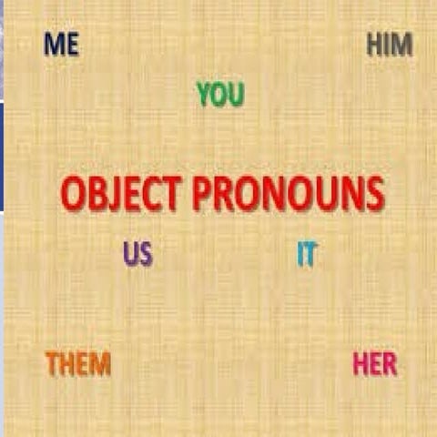 Object pronouns 2015