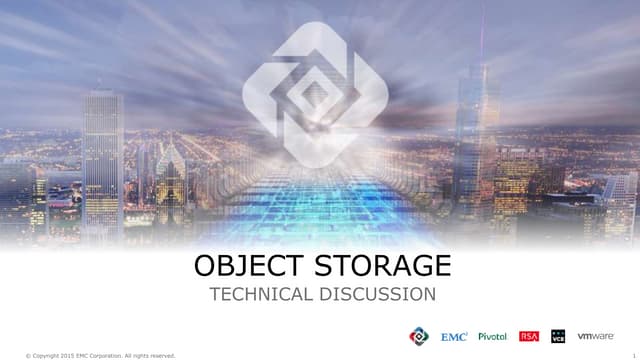 ECS/Cloud Object Storage - DevOps Day