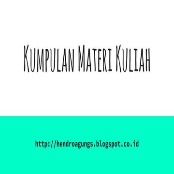 Basis Data Bab Objek oriented database 