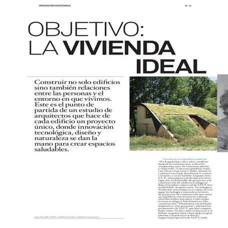 Revista Triodos 27: Objetivo, la vivienda ideal