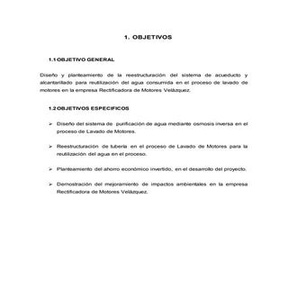 Objetivos del proyecto