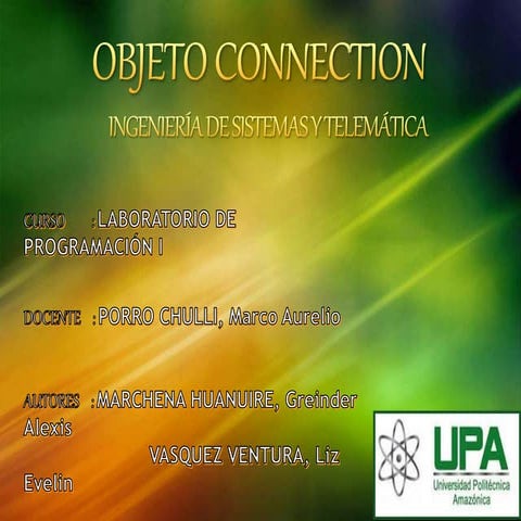 Objeto connection