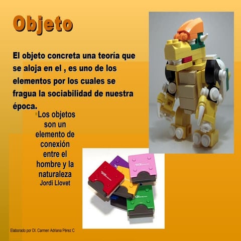 Objeto natural y objeto arte