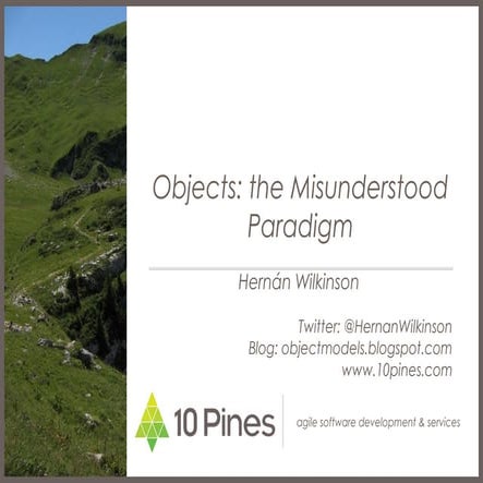 Objects: The Misunderstood Paradigm