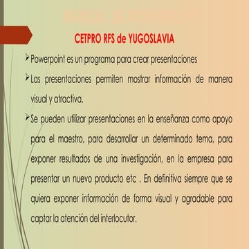 Uso de PowerPoint y Estrategias Educativas para Presentaciones ...