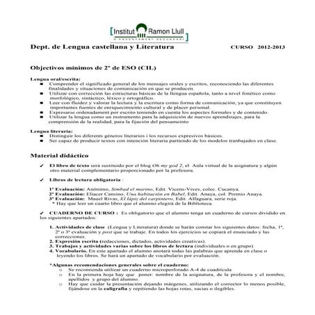Obj min y crit av 2º ll. cast 12 13