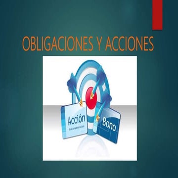 Obligaciones y acciones