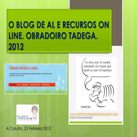 O blog de al e recursos on line