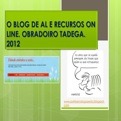 O blog de al e recursos on line