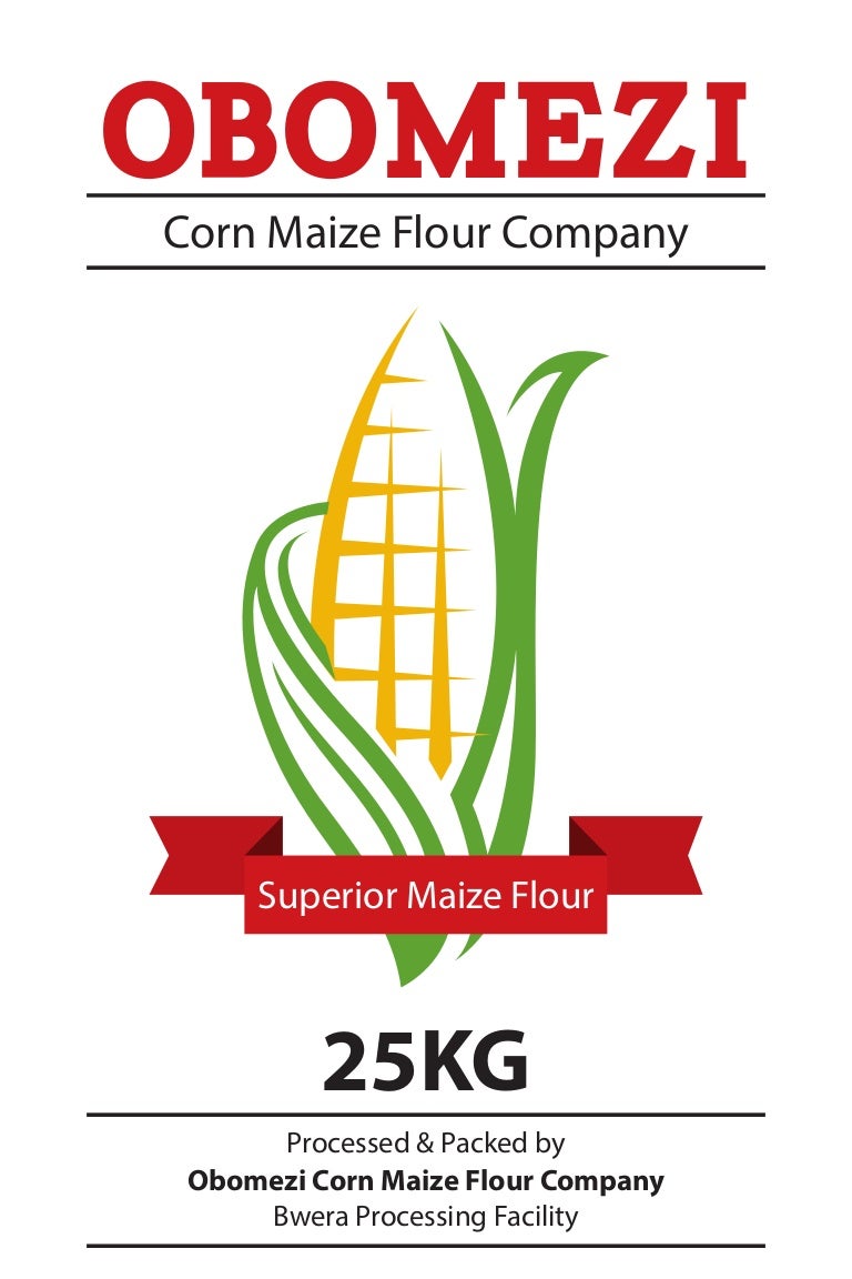 Obomezi Corn Maize Flour Company 25kg bags