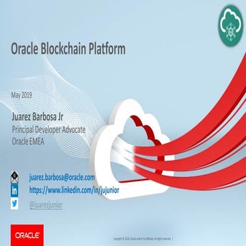 Oracle Blockchain Platform