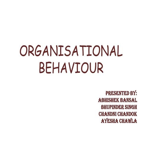 internality and externality