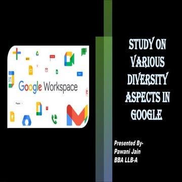 Organizational culture at google | PPTX