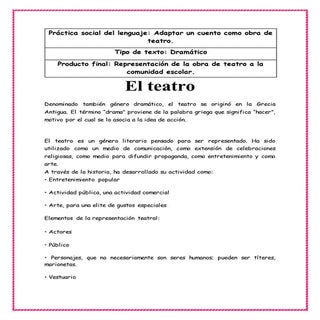 Obra de teatro