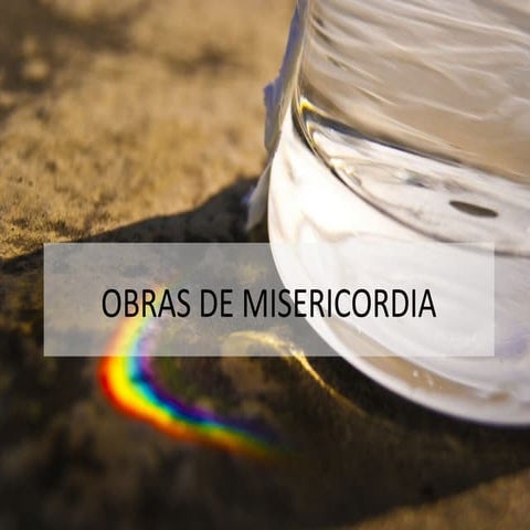 Obras de misericordia