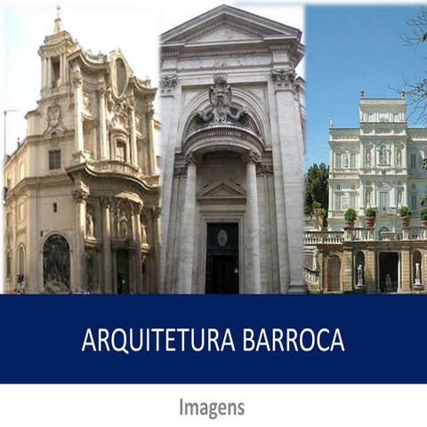 Imagens de Arquitetura Barroca
