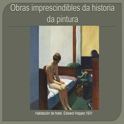 Obras imprescindibles da pintura