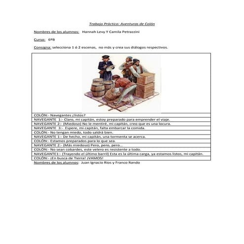 Obras seleccionadas 6°b