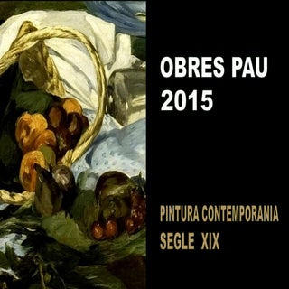 PINTURA SEGLE XIX (OBRES PAU 2018)