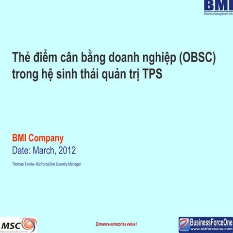 BSC | PPTX