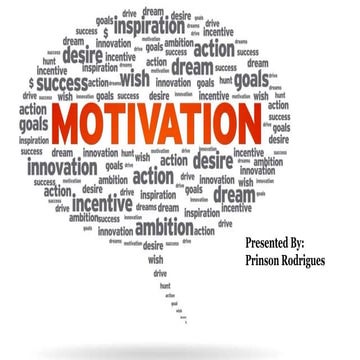 Motivation and Theory of Motivation