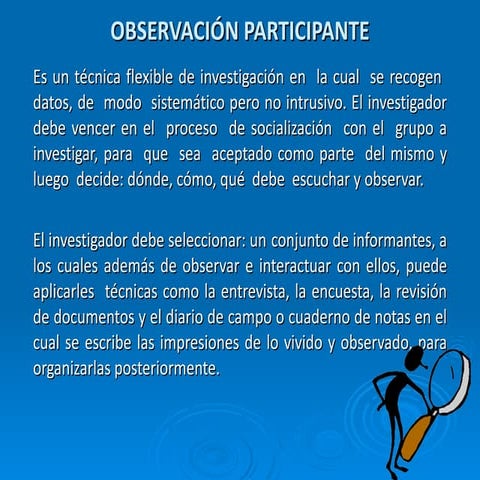 Observación participante
