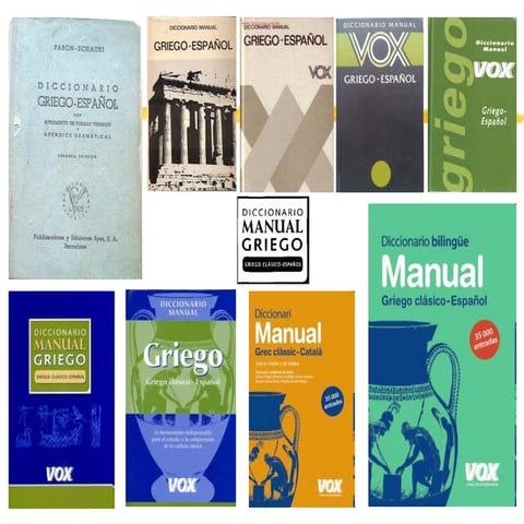 Uso do dicionario grego clásico - español