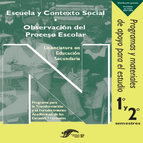 Observacion proseso escolar
