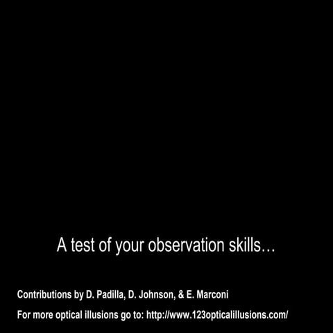 Observation & Inference