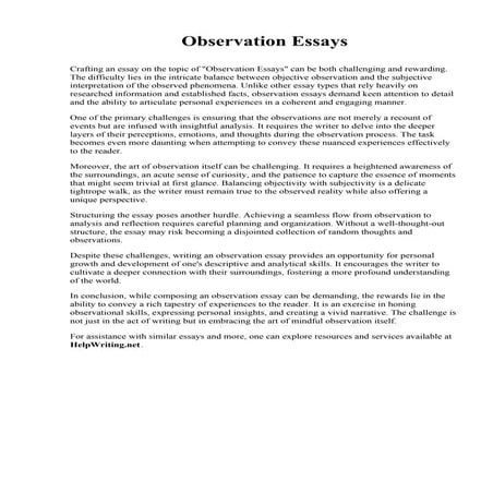 Observation Essay Sample.pdf