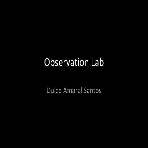 Observation lab