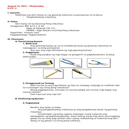 E.P.P. V - Pangkalahatang Industriya