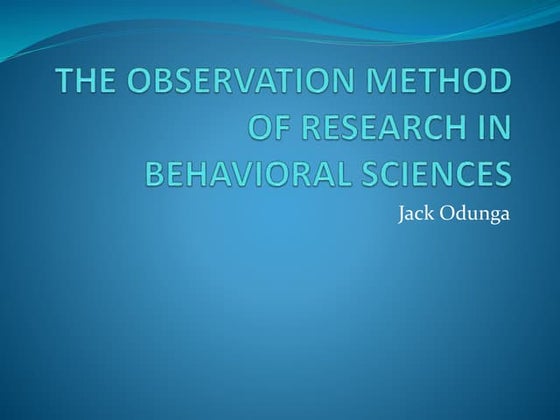 The role of theory in research | PPT