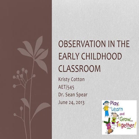 Observation tutorial[1]