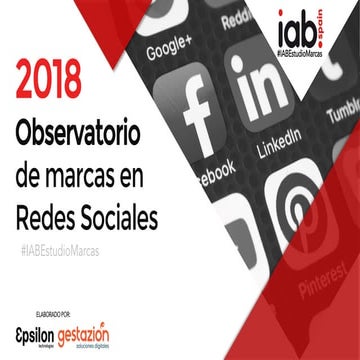 Observatorio de las Marcas en Redes Sociales 2018