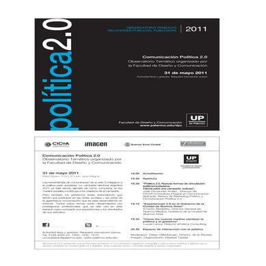 Observatorio de política 2.0 en la universidad de palermo