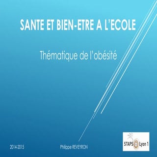 Lutte contre l'obésité 